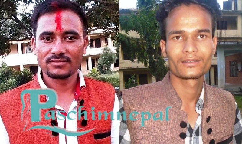 स्ववियु अध्यक्षमा निर्वाचित नेविसंघका झक्कबहादुर शाही र अनेरास्ववियुका भरतबहादुर शाही । 