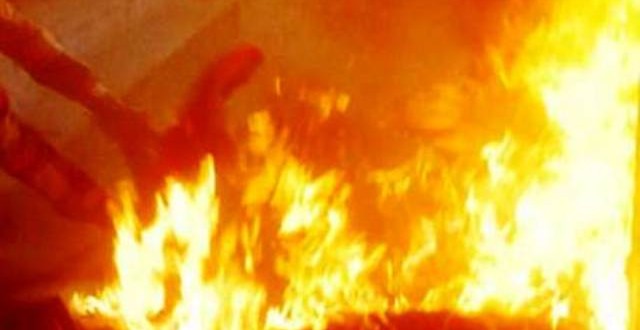 पेट्राेल पम्पमा अागलागी कराेडाैं क्षती