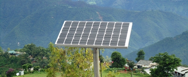 भैली खेलेको रकमबाट विद्यालयमा सौर्य बत्ती