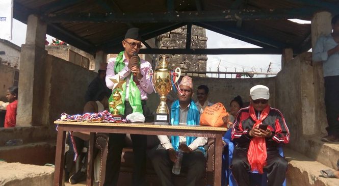 दुल्लुमा स्थानीय तह स्तरिय भलिवल हुँदै