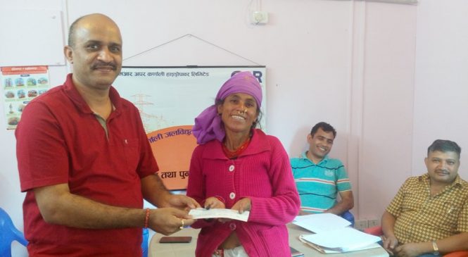 माथिल्लो कर्णालीमा मुआब्जा वितरण सुस्त , दशैंमा अघि पाएनन् मुआब्जा