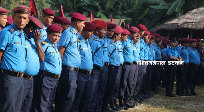 चाडपर्वलाई लक्षित गरेर ३ सय ६० प्रहरी परिचालन