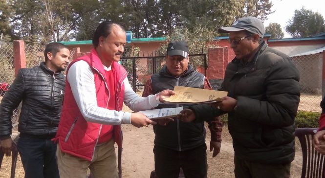 कवर्ड हल निर्माणका लागि जग्गा हस्तान्तरण