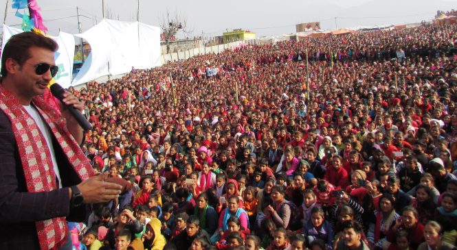 नायक निखिलको क्रेजमा झुमे दैलेखी, महाेत्सवमा ४३ लाखकाे काराेवार