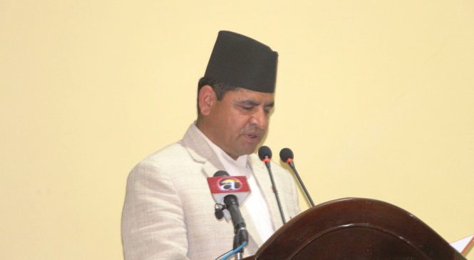 बजेट कार्यान्वयन हुने अवस्था नआएपछि रातो किताब ल्याएनौं : प्रदेश अर्थमन्त्री