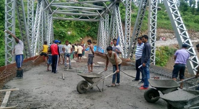 धुलियाविट–भेडाबारी सडक : ६ वर्षपछि बन्यो चिंगाड खोलामा पुल