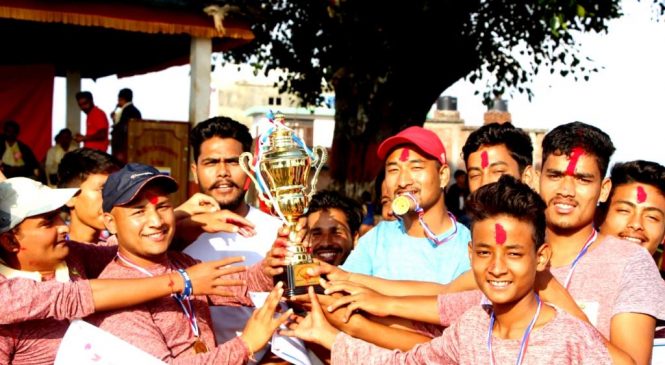 क्रिकेटको उपाधी वारियर्सले पायो