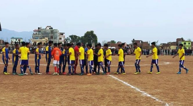 फुटवलमा सुर्खेत र हुम्ला फाइनलमा प्रवेश