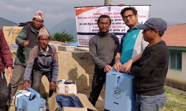 हुम्ला अस्पताललाई भारतीय दूतावासको सहयोग