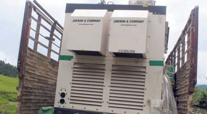 डिजेल प्लान्टबाट बिजुली बाल्ने तयारी