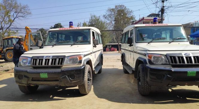 सुर्खेतको भेरीगंगा नगरपालिकामा दुई एम्बुलेन्स ऐन विपरित सञ्चालन