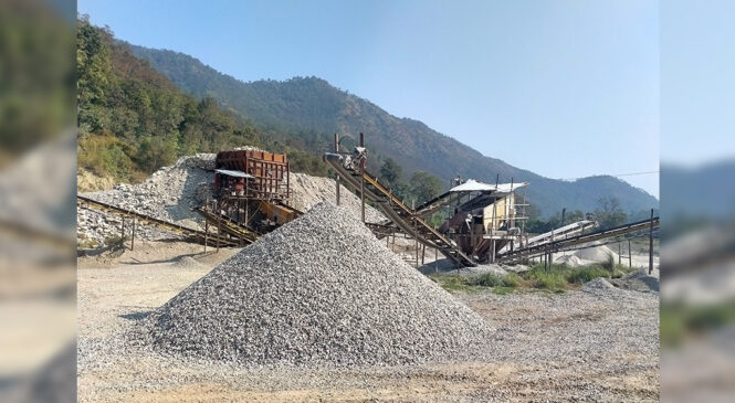 नियमविपरीत नदीजन्य पदार्थ सङ्कलन गर्नेलाई १६ लाख जरिवाना