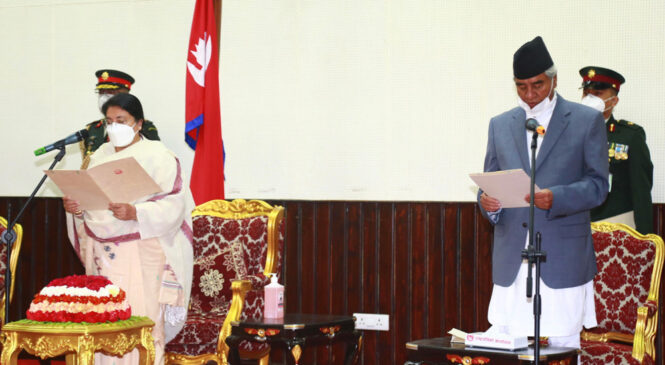 राष्ट्रपतिको अस्वाभाविक शैली