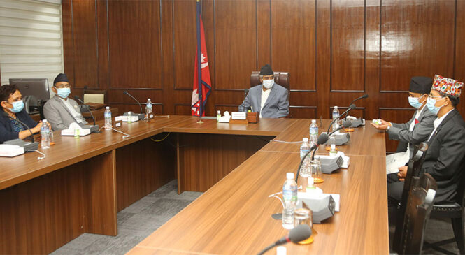 मन्त्रिपरिषद् बैठकको निर्णय : दल विभाजनसम्बन्धी अध्यादेश फिर्ता