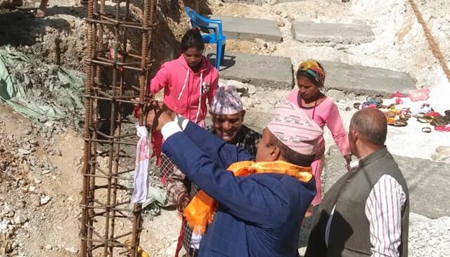 क्याम्पस भवन शिलान्यास
