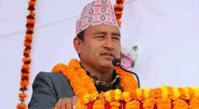 कांग्रेस सल्यानकाे सभापतिमा ५ मतले केश बहादुर विष्ट विजय