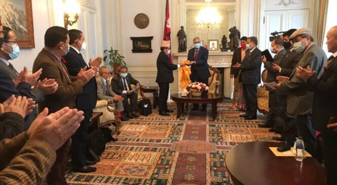 प्रधानमन्त्री देउवा लण्डनमा