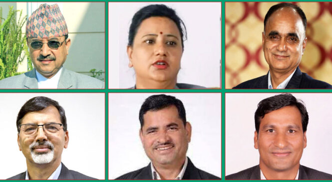 केन्द्रीय नेतृत्वमा कर्णाली