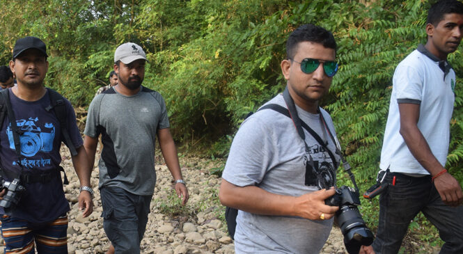 बाँके निकुञ्ज आउने पर्यटकको रोजाईमा ‘चुरे हाईक’