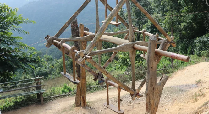 रोटेपिङ खेल्दा लडेर एक जनाको ज्यान गयो