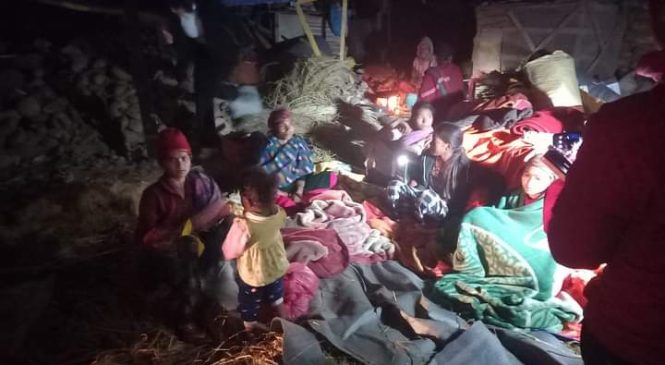 इपिसेन्टरमै पुगेन सरकारी राहत