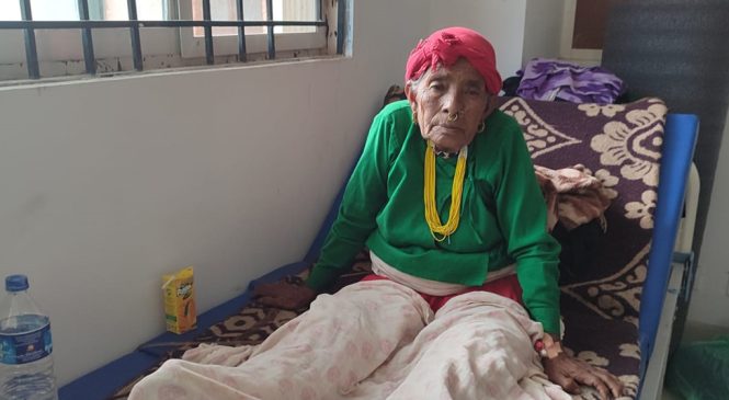 भूकम्पले छोरादेखि पनातीसम्म गुमाएकी ७८ वर्षिया हिरा