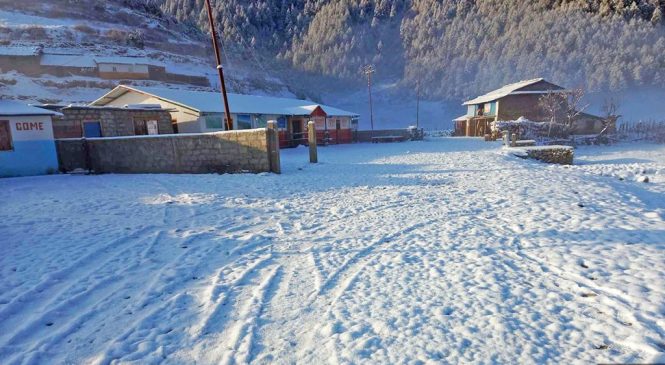 हिमपात र हल्का वर्षाको सम्भावना