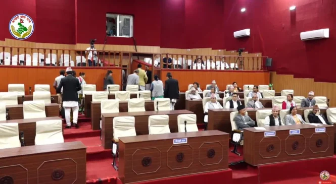 बजेटमा कांग्रेस असन्तुष्टि, कर्णाली प्रदेशसभा बैठक बहिष्कार