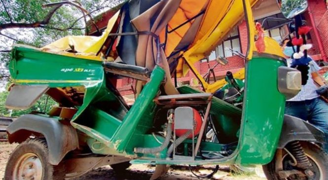 अटो दुर्घटनामा ६ जना घाइते