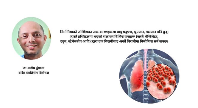 विश्व निमोनिया दिवसः निमोनियाबारे जान्नैपर्ने केही तथ्यहरू