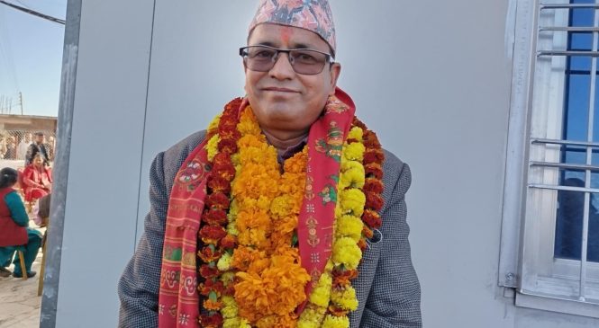 महाबु गाँउपालिका अध्यक्षमा एमालेका शाही निर्वाचित