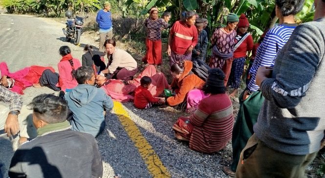 दैलेखमा जिप दुर्घटना हुँदा ८जना घाइते