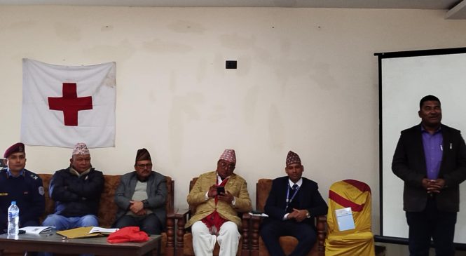 विपद व्यवस्थापन सम्बन्धि सरोकारवालाहरु संग छलफल