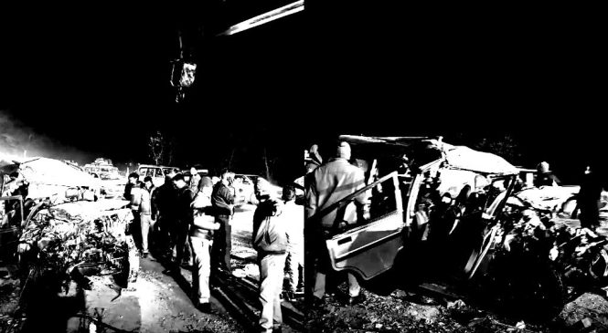 कुम्भ जाँदै र आउँदै गरेका गाडी दुर्घटना हुँदा १० जनाको मृत्यु, १९ घाइते