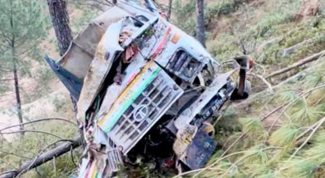 माडीमा टिपर दुर्घटना हुँदा चालकको मृत्यु