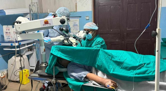 डोल्पामा पहिलो पटक कानको शल्यक्रिया