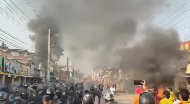 वीरगन्जमा कर्फ्यु हट्यो, निषेधाज्ञा जारी