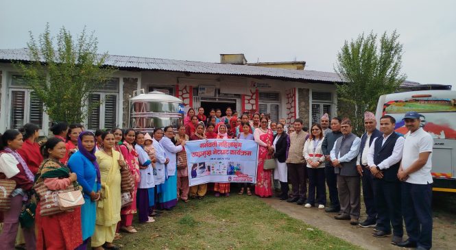 गर्भवती महिलासँग उप–प्रमुख कार्यक्रम प्रभावकारी बन्दै