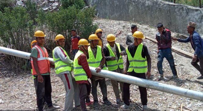 हुम्लामा दुई वटा सबस्टेसन निर्माण हुँदै