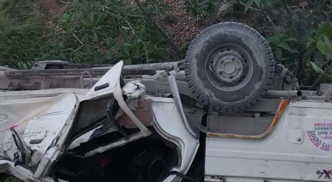 बैतडीमा जीप दुर्घटना : दुईको मृत्यु, ६ घाइते