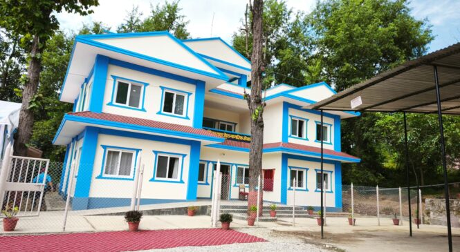छिन्चुमा बन्यो महिला, बालबालिका हेर्ने सुविधासम्पन्न भवन