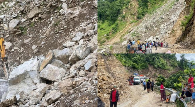चार दिनपछि सञ्चालनमा आयो कर्णाली राजमार्ग